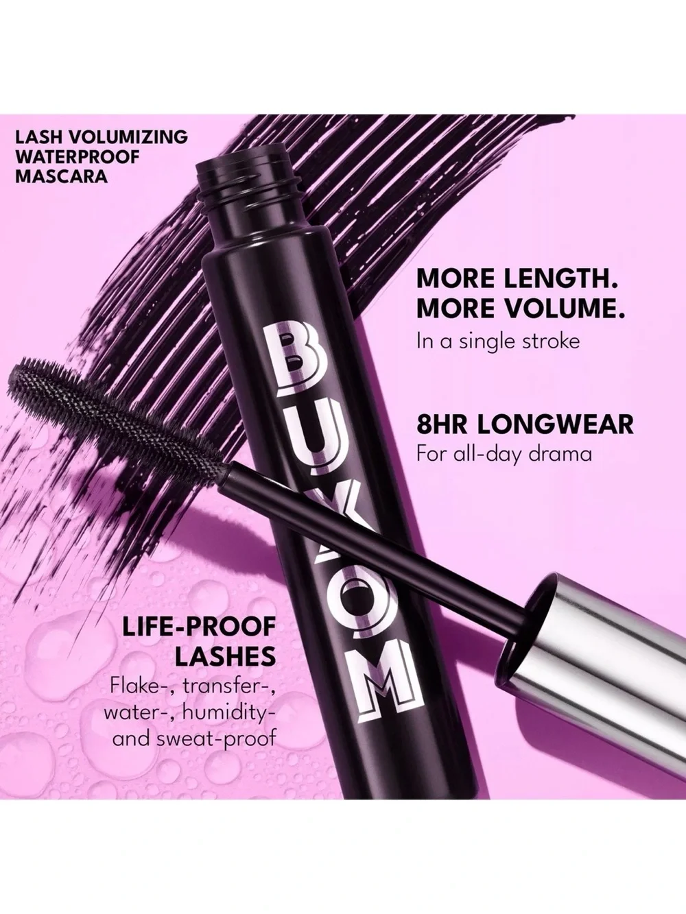 Buxom Blackest Black Lash Volumizing Mascara